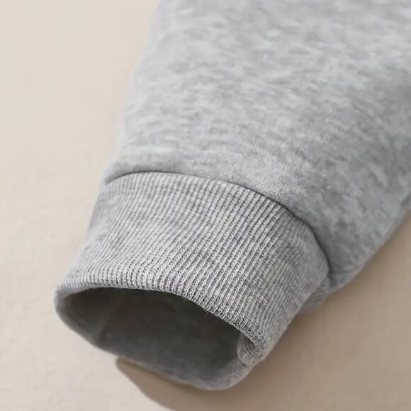 Throat Punch Letter Print Sweatshirt, Casual Crew Neck Long Sleeve Sweatshirt - Picture 5 of 6